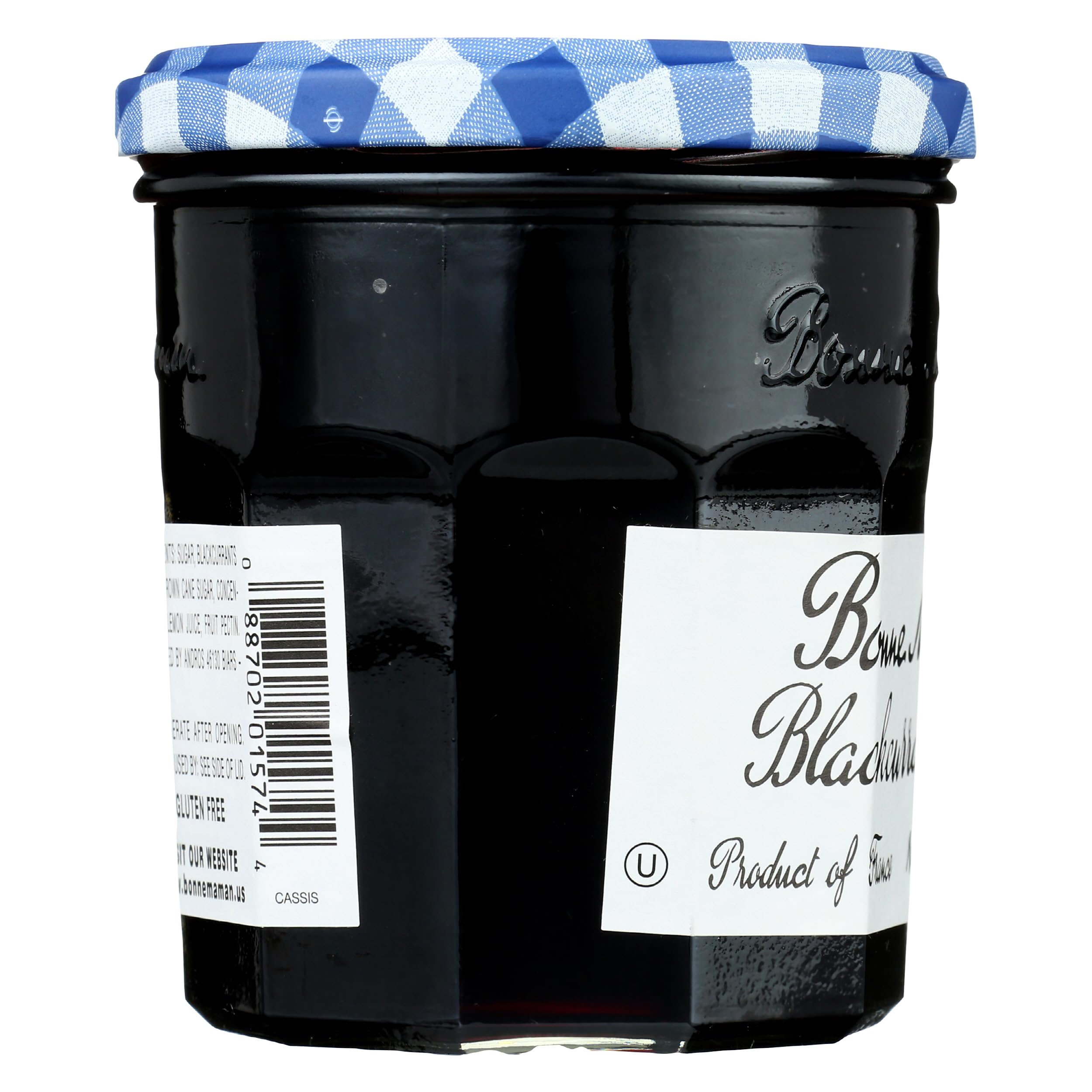 Bonne Maman mermelada de arándano negro para rellenar postres y repostería.
