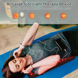 bonodave uso en yoga y meditación con luz roja