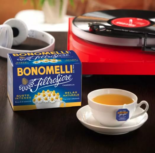 Bonomelli Filtrofiore Chamomile: filtro de papel natural protege las propiedades.
