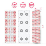 Diodos bontanny 480 doble-chip con irradiancia de 120 mW/cm² a 15 cm