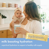 Boobie Hydromom bebida lista con sabor frambuesa azul y refrescante