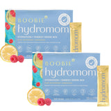 Boobie Hydromom mezcla electrolitos azul frambuesa limón para hidratación diaria