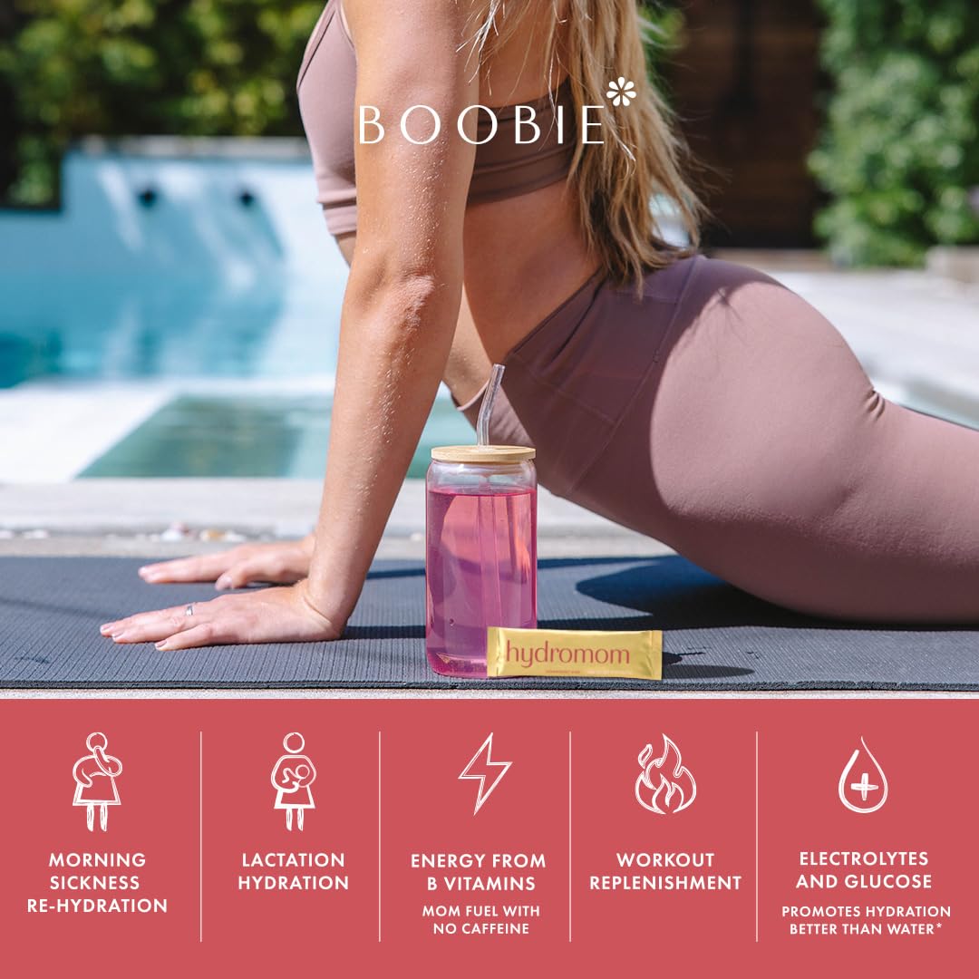 Boobie Hydromom vegano sin gluten para madres activas