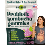 BoochBod gominolas de kombucha con probióticos para bienestar intestinal diario