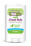Boogie Chest Rub Stick, envase compacto para llevar y usar a diario.