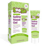 Boogie Gel nasal salino en frasco, alivia la sequedad nasal para uso diario.