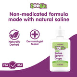 Boogie solución salina natural ofrece hidratación nasal segura