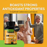 Bools BioPerine pimienta negra, ingrediente clave para mejor absorción.