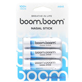 BoomBoom Nasal Stick con tecnología flujo de vapor para vapores potentes y duraderos.