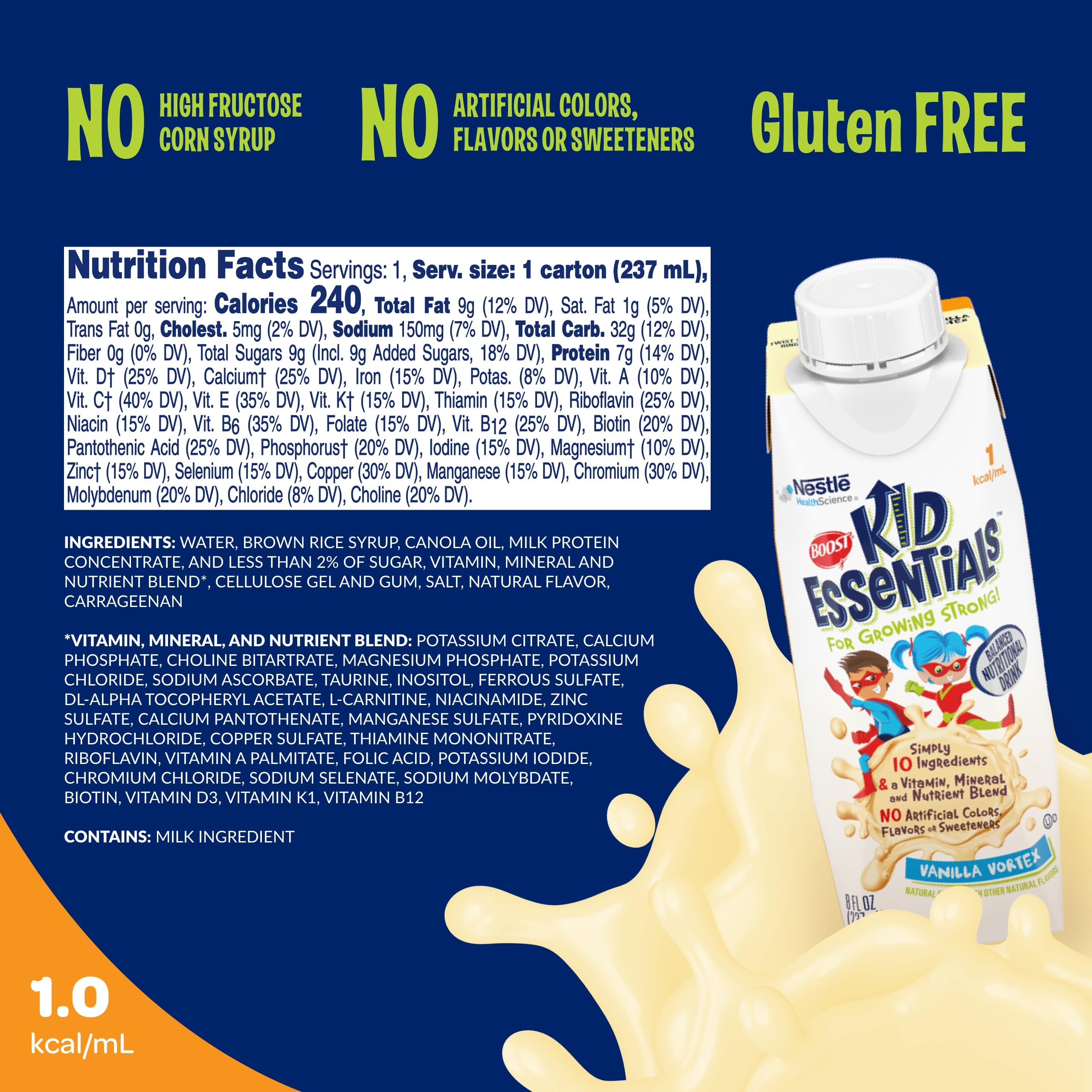 BOOST 7 g de proteína por porción, merienda sustanciosa