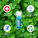 Diseño compacto de Boost Oxygen Pocket Size Revive para transportar