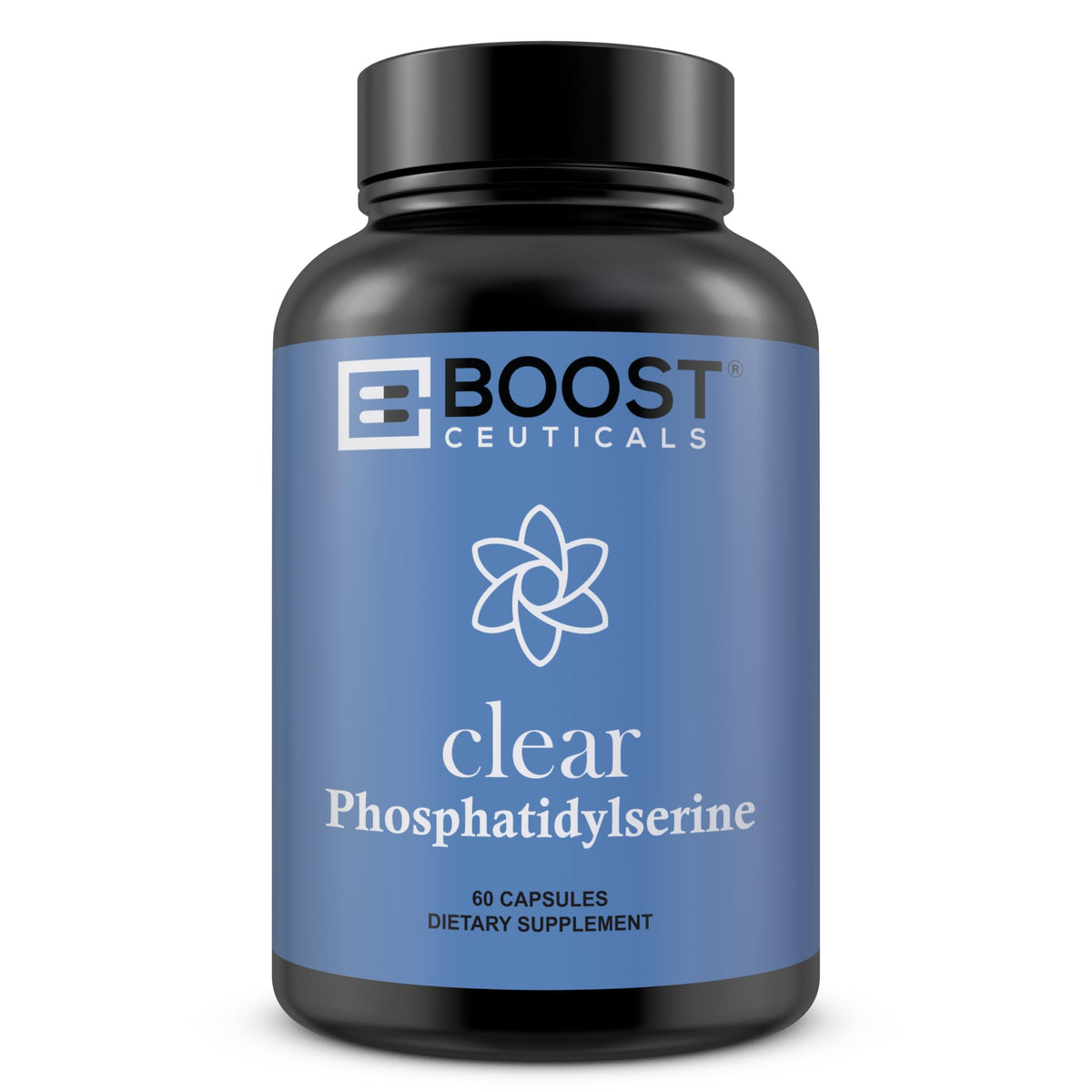 BoostCeuticals Fosfatidilserina 100 mg, bote con cápsulas para memoria y concentración