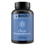BoostCeuticals Fosfatidilserina 100 mg, bote con cápsulas para memoria y concentración