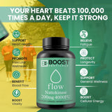 BoostCeuticals Nattokinase cápsulas veganas, sin rellenos ni K2 para mejor tolerancia.