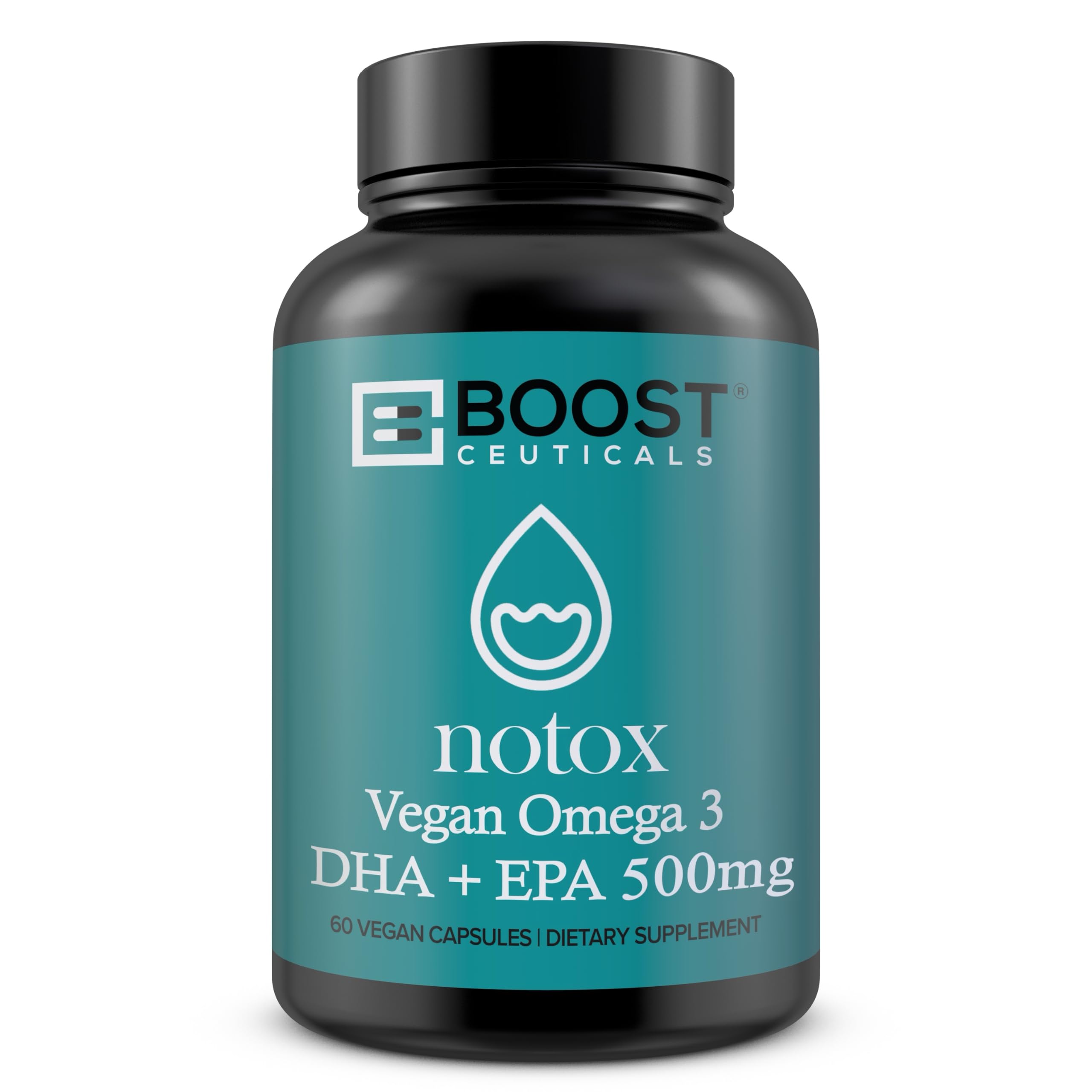BoostCeuticals Omega de algas en botella, ideal para uso diario