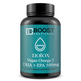 BoostCeuticals Omega de algas en botella, ideal para uso diario