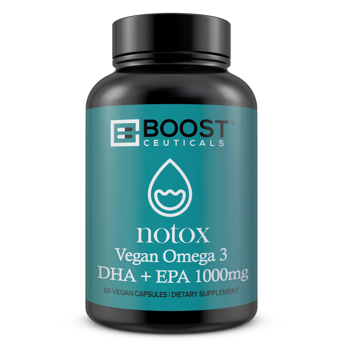 BoostCeuticals Omega3 de algas: cápsulas suaves para uso diario y apoyo cardíaco.