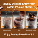 Bootylicious Muffin Chocolate con Maní: aroma intenso a chocolate y maní tostado