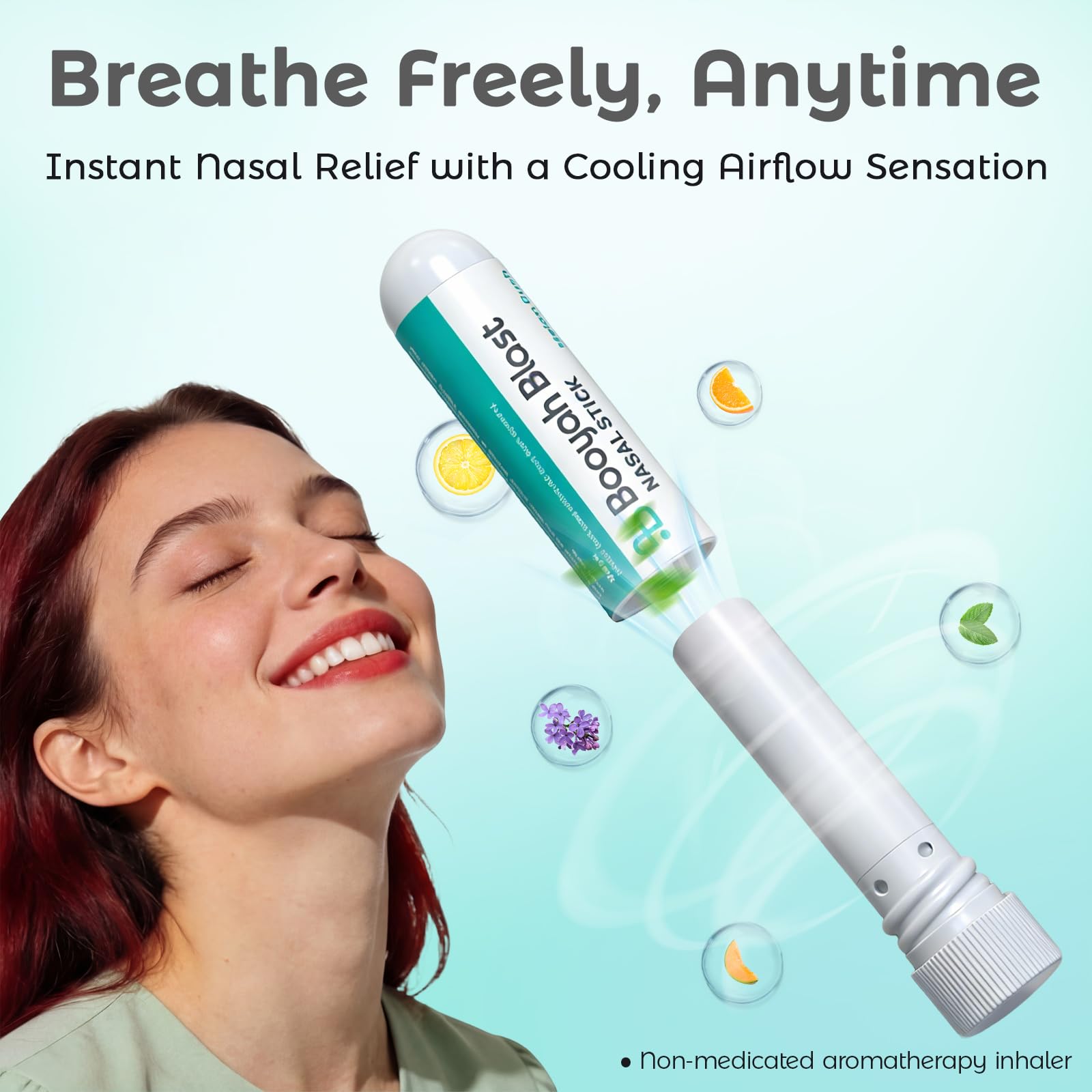 BOOYAH BLAST stick nasal, cuatro aromas para diferentes estados de ánimo
