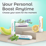 BOOYAH BLAST stick nasal, aroma de mentol para concentración y claridad rápida