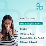 BOOYAH BLAST stick nasal, ideal para viajar y recargar energías