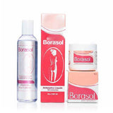 Borasol polvo antiseptico 4oz en envase para uso externo y desodorizante suave