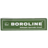 Boroline crema antiseptica ayurvédica en envase de 20 g para llevar.