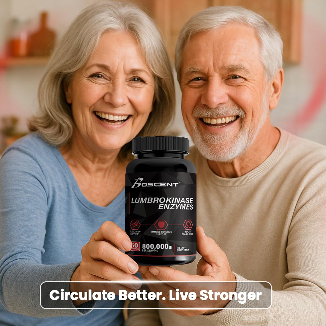 BOSCENT Lumbrokinase ritual digestivo: cápsulas para mantener el equilibrio.
