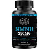 Botella NMNH de Bosque Negro con dosis de 250 mg para energía