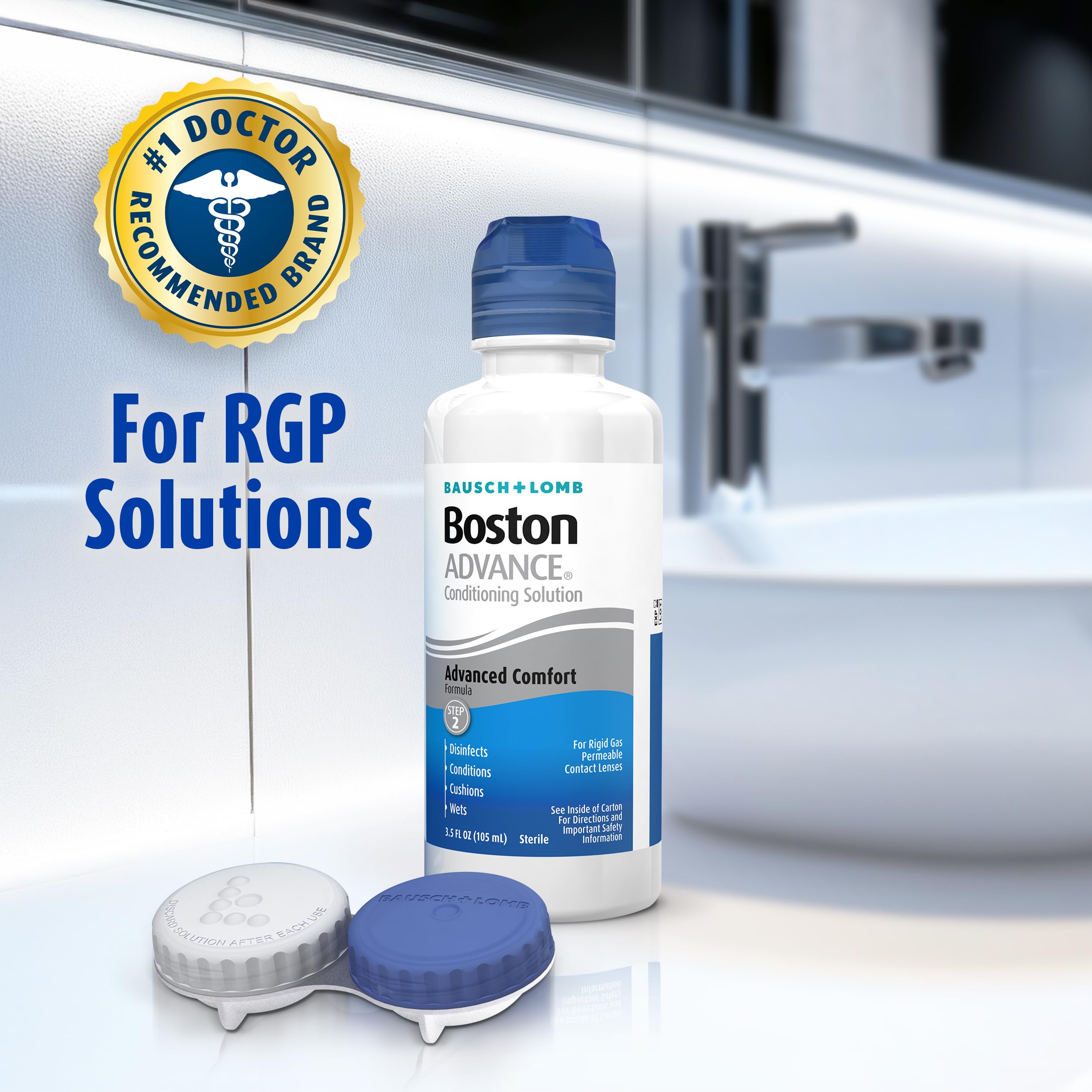 Boston Advance: uso tras limpieza para mantener lentes RGP suaves y cómodos