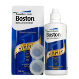 Uso diario con Boston Simplus® para limpieza y desinfección de lentes