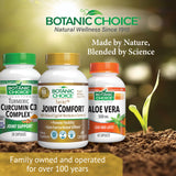 Botanic Choice; caja y etiqueta del producto para identificación rápida.