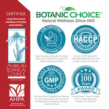 Frasco compacto para llevar y uso diario de Botanic Choice Cranberry Extract.