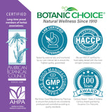 Botanic Choice frasco de cristal aroma suave al abrir