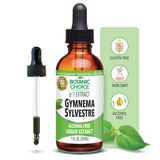 Botanic Choice Gymnema Sylvestre extracto líquido sin alcohol, apoyo para un estilo de vida saludable