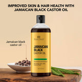 Botanic Hearth aceite jamaicano negro para masaje-relajante, relajación de la piel.