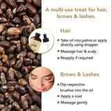 Botanic Hearth aplicadores precisos para cejas y pestañas sin desorden.