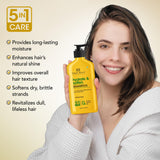 Botanic Hearth Champú sin sulfatos, limpieza suave que preserve aceites naturales.