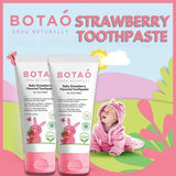 BOTAO con aloe vera para suavidad en encías durante el cepillado de niños.