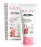 BOTAO pasta dental bebé sabor fresa en tubo; seguro para tragar