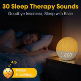 BOTDOYS Despertador Amanecer Bluetooth: reproduce música desde tu móvil fácilmente.