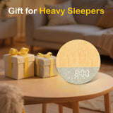 BOTDOYS Despertador Amanecer Diseño Minimalista Beige: encaja en cualquier habitación.