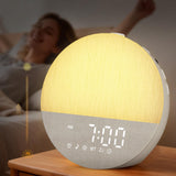 BOTDOYS Despertador Amanecer Frente: inicio suave para despertar gradual.
