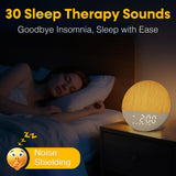 BOTDOYS Despertador sonido estéreo claro para música y meditaciones