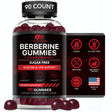 Gomitas Effective Nutra Berberine en botella para consumo diario cómodo.