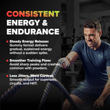 Bounce Pro Shred Blend pre-entrenamiento portátil, listo para entrenar sin mezclar.