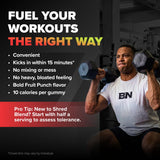 Bounce Pro Shred Blend vegano y apto para diversas rutinas de entrenamiento.