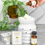 Bourbon Royalty Versailles: jazmín nocturno para ambiente sereno.