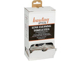 Dispensador Bouton Optical de toallitas para lentes, práctico para mantener gafas limpias.