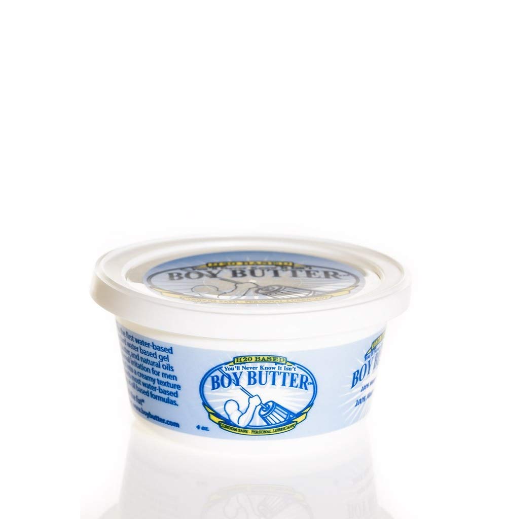 Boy Butter H2O Base en tubo, lubricante ligero y suave para uso diario.